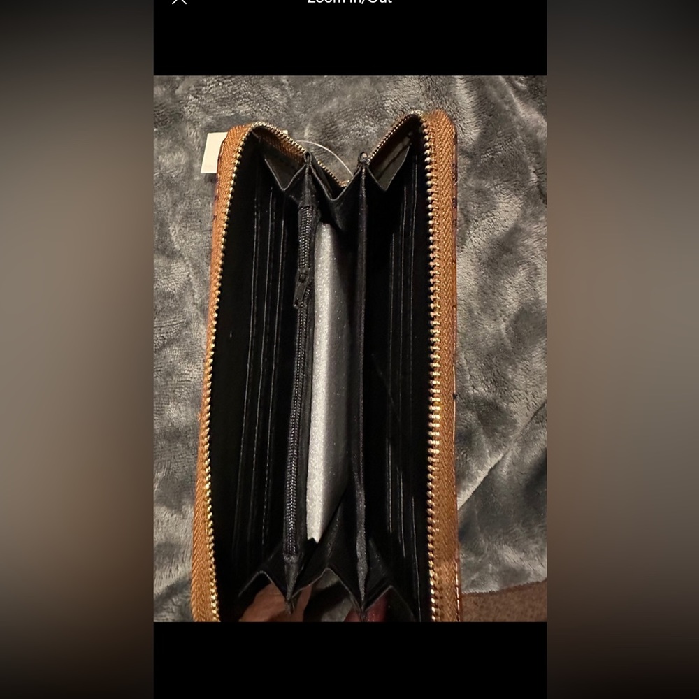 Brown new wallet